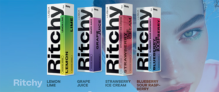 Ritchy Boosted Aroma - novinky aróm od Ritchy